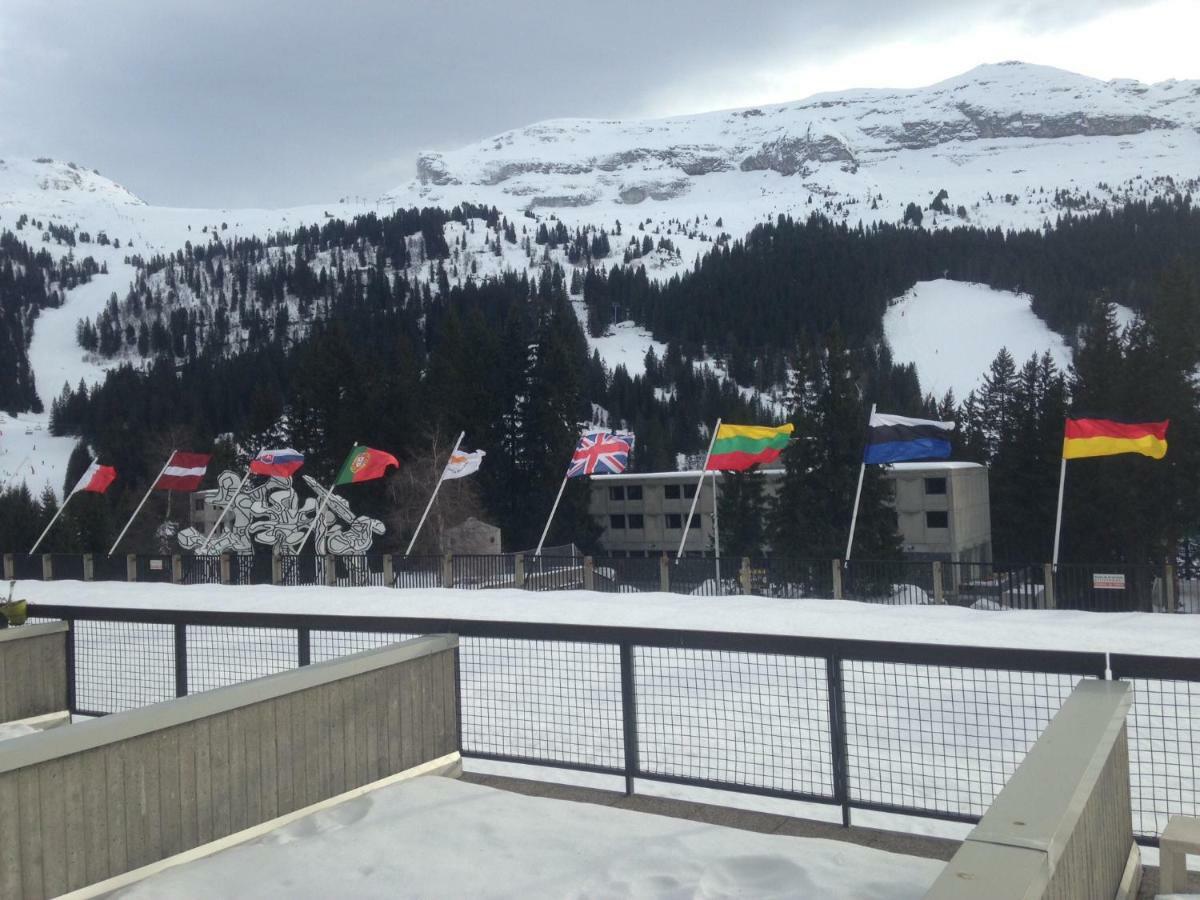 Flaine Forum I1 Cassiopee Duplex Mezzanines & Terrasse Luaran gambar